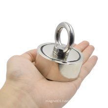 Hot sale high Quality Permanent SNJ55 D55mm neodymium hook fishing magnet